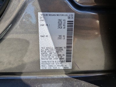 2026 Nissan Altima 2.5 SR