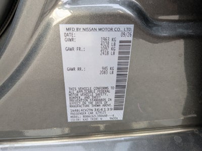 2026 Nissan Altima 2.5 SR