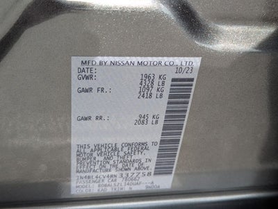 2024 Nissan Altima 2.5 SR