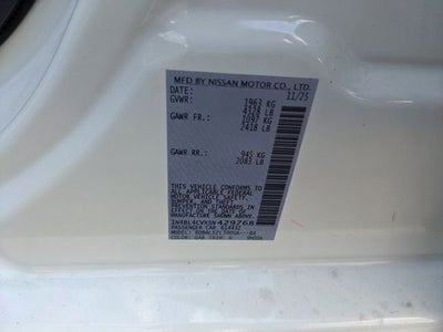 2025 Nissan Altima 2.5 SR