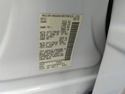 2018 Nissan Titan PRO-4X