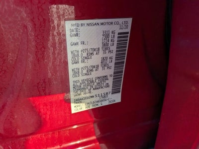 2021 Nissan Titan PRO-4X