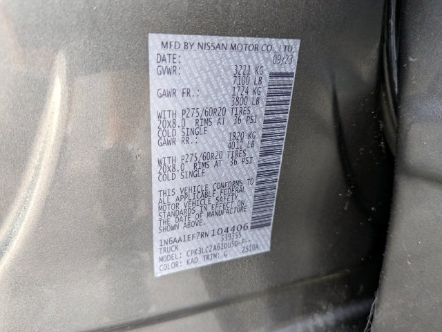 2024 Nissan Titan SV