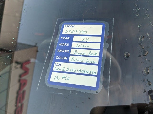 2024 Nissan Frontier PRO-X