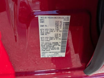 2022 Nissan Frontier S