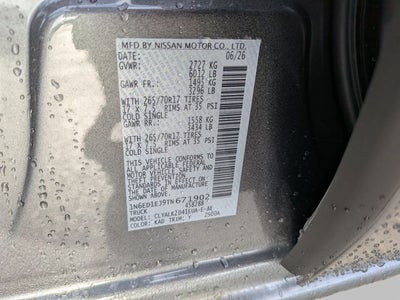 2026 Nissan Frontier PRO-X