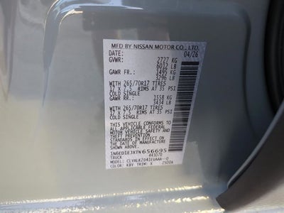 2026 Nissan Frontier PRO-X