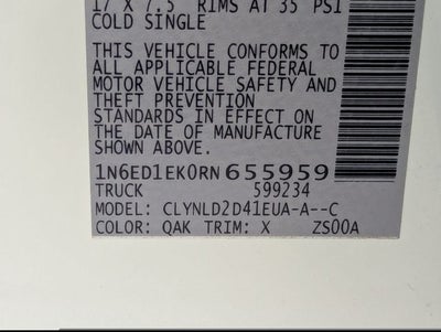 2024 Nissan Frontier PRO-4X