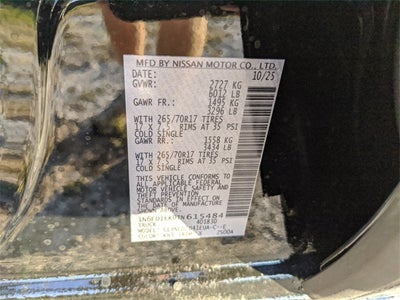 2026 Nissan Frontier PRO-4X