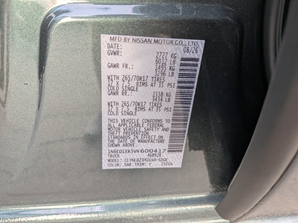 2027 Nissan Frontier PRO-4X