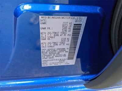 2026 Nissan Frontier PRO-4X