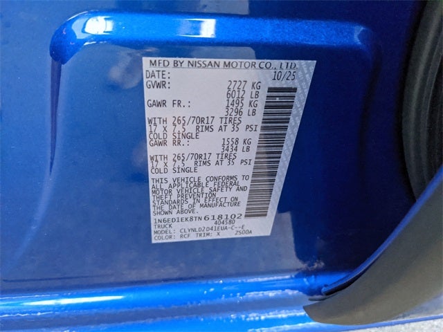 2026 Nissan Frontier PRO-4X