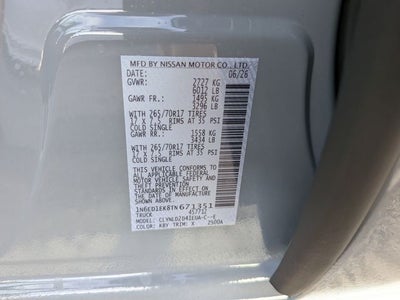 2026 Nissan Frontier PRO-4X