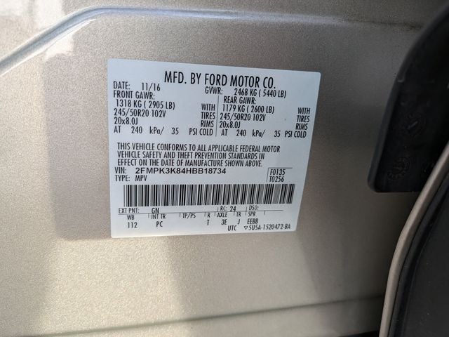 2017 Ford Edge Titanium