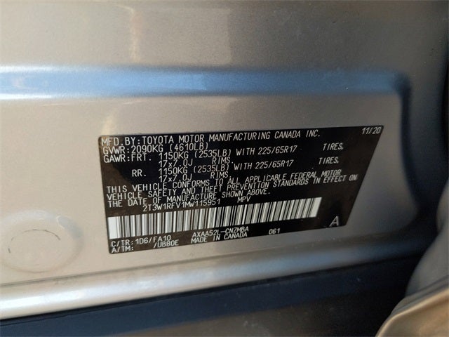 2021 Toyota RAV4 XLE