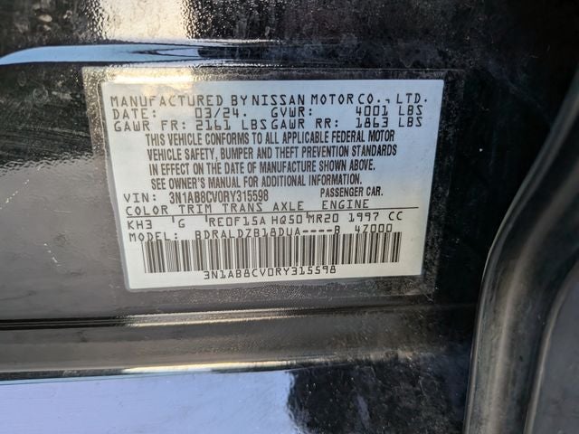 2024 Nissan Sentra SV