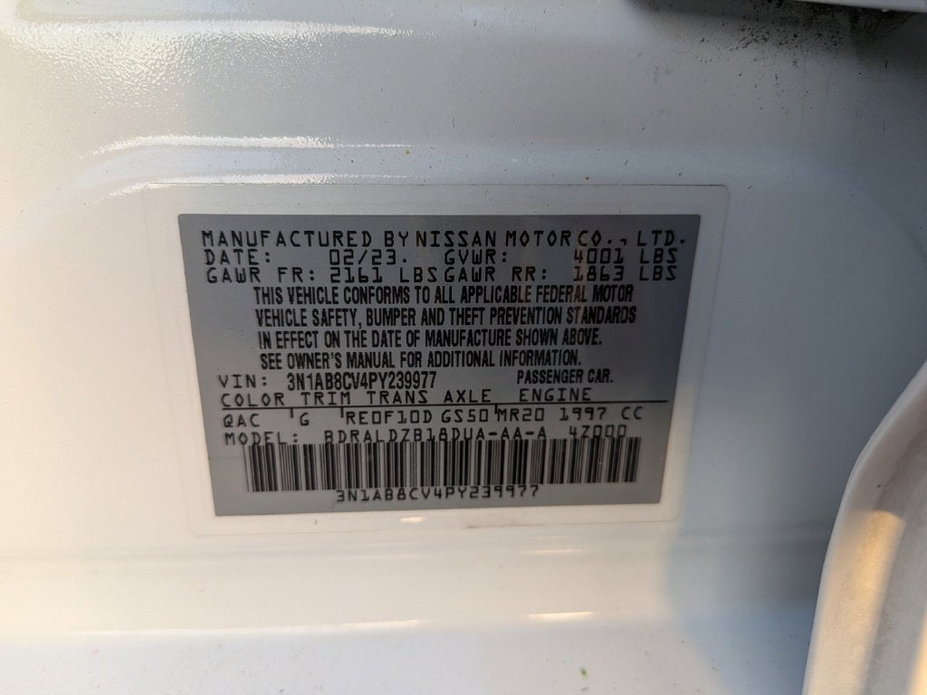 2023 Nissan Sentra SV