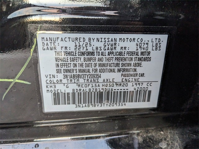 2026 Nissan Sentra S