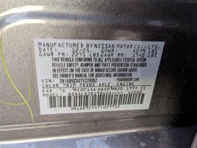 2026 Nissan Sentra SV