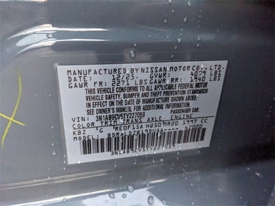 2026 Nissan Sentra SV