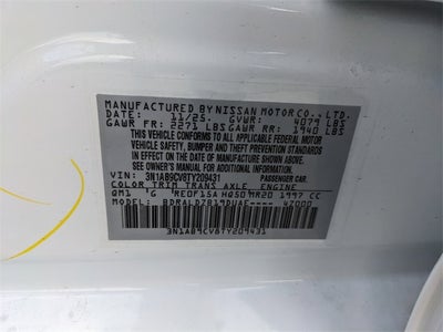 2026 Nissan Sentra SV