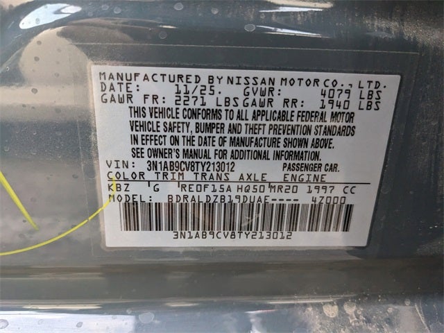 2026 Nissan Sentra SV