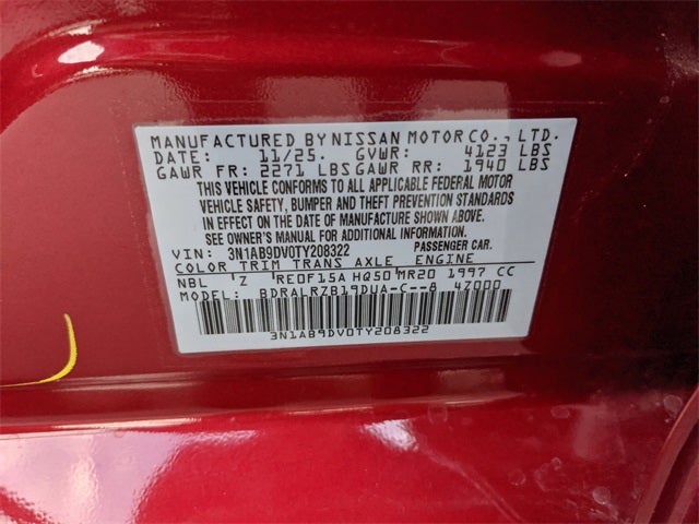 2026 Nissan Sentra SR