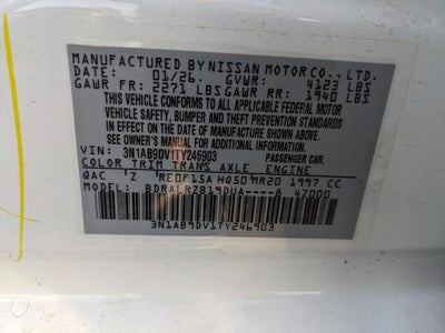 2026 Nissan Sentra SR