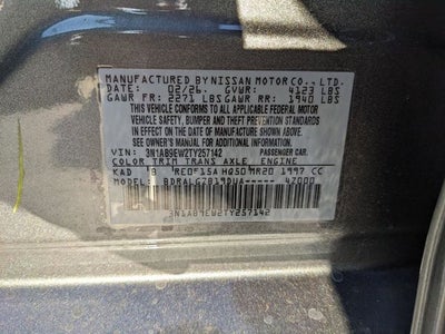 2026 Nissan Sentra SL