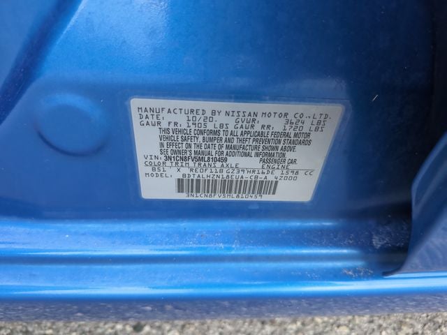 2021 Nissan Versa 1.6 SR