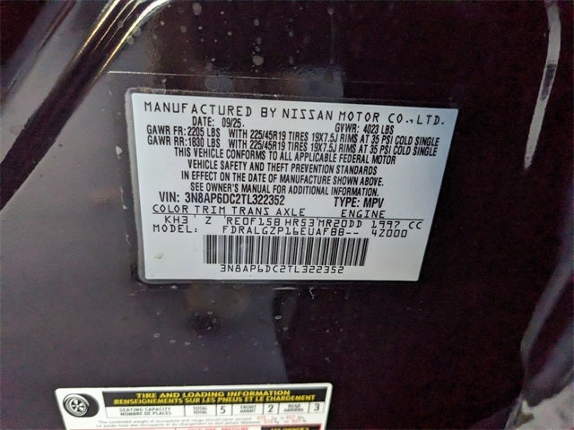 2026 Nissan Kicks SR