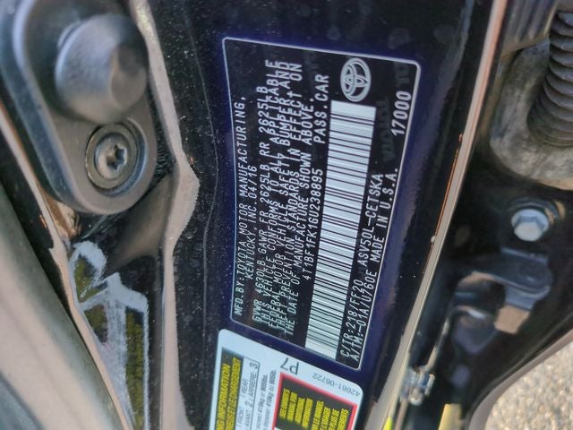 2016 Toyota Camry SE