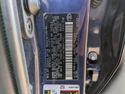 2022 Toyota Camry SE