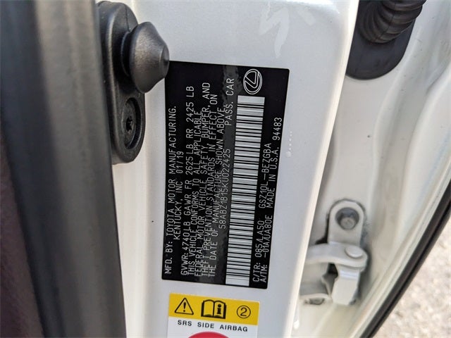 2019 Lexus ES 350 350 Luxury