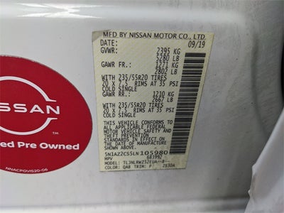 2020 Nissan Murano SL