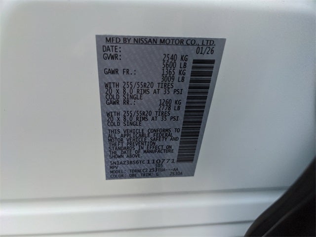 2026 Nissan Murano SV