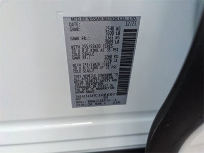 2026 Nissan Murano SV