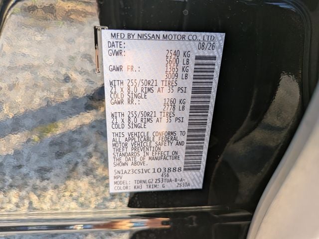 2027 Nissan Murano Dark Armor