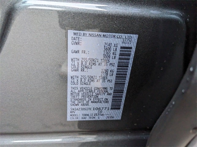 2026 Nissan Murano Platinum