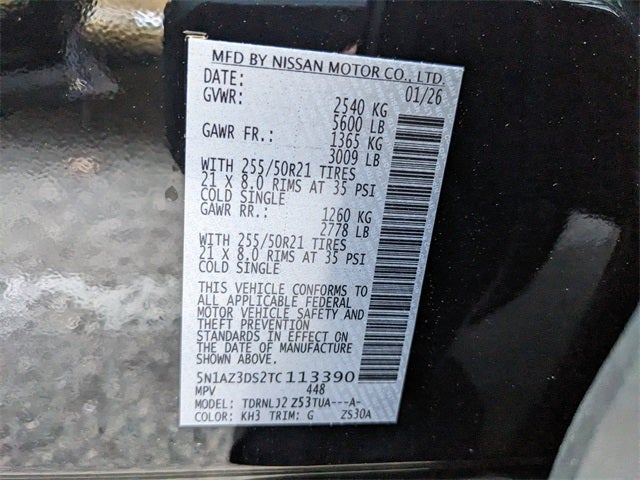 2026 Nissan Murano Platinum