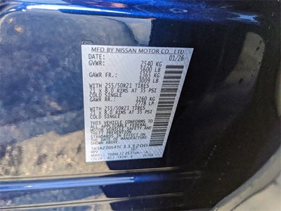 2026 Nissan Murano Platinum