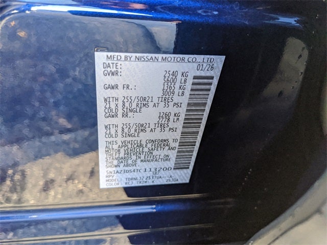 2026 Nissan Murano Platinum