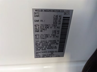 2026 Nissan Murano Platinum