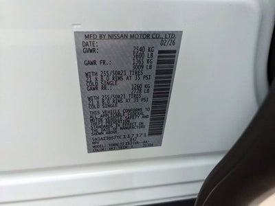 2026 Nissan Murano Platinum