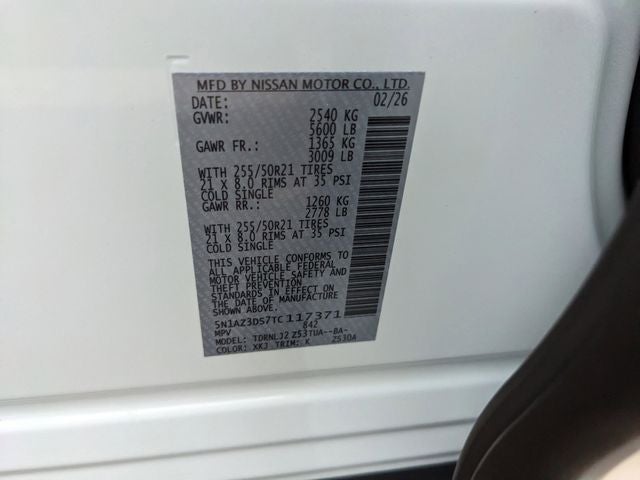 2026 Nissan Murano Platinum