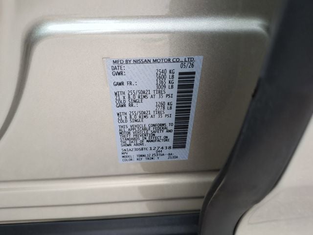 2026 Nissan Murano Platinum
