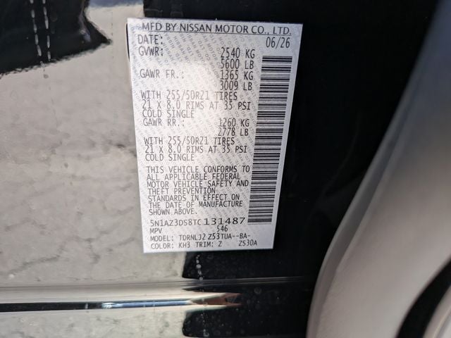 2026 Nissan Murano Platinum