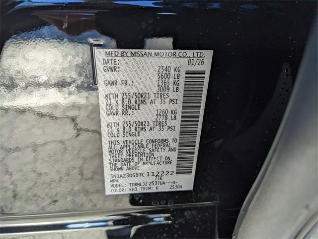 2026 Nissan Murano Platinum