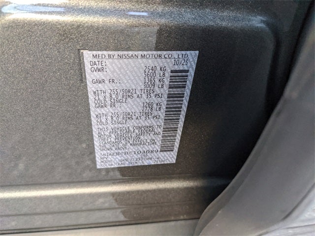 2026 Nissan Murano Platinum