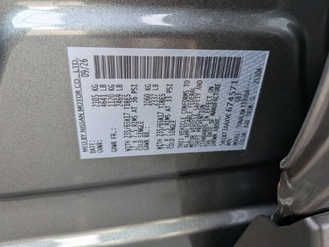 2027 Nissan Rogue S